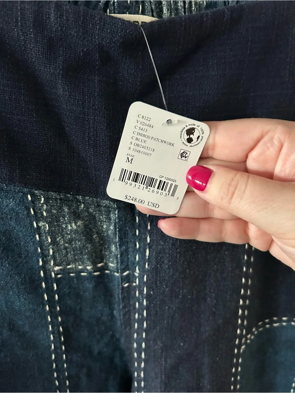 NWT Free People Patches Wide-Leg Flare Jeans Pants